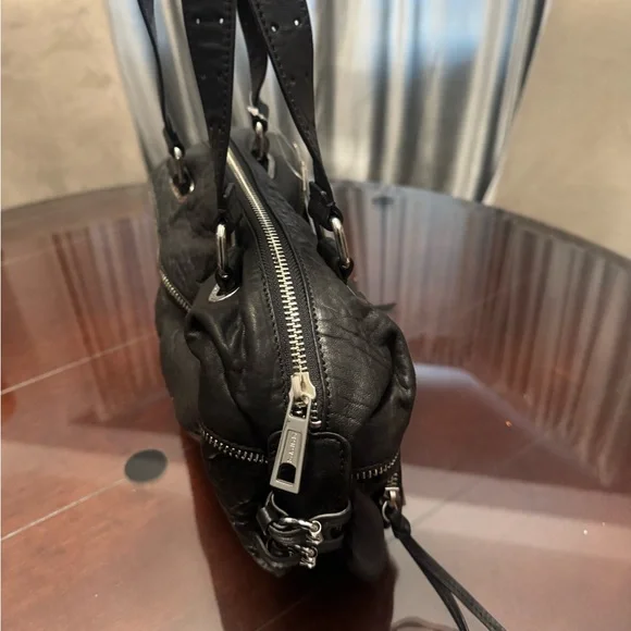 L.A.M.B. Black Leather bag - Picture 4 of 9